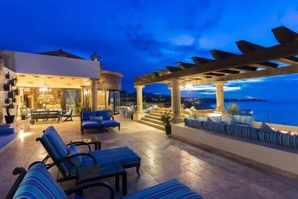 Night time Terrace View