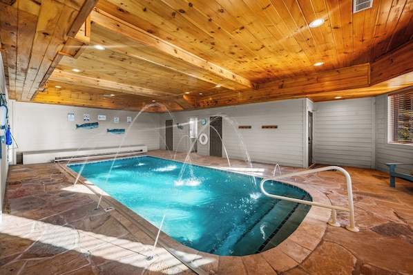 One of a kind pool that's sure to make a splash with the kids