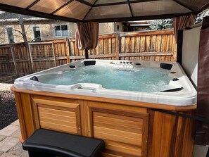 A brand new McKinley Arctic Spa with Views of of the Wasatch Back