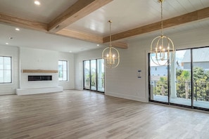 Emerald Shores - Luxury Vacation Rental Beach House with Private Pool, Fireplace, In-House Elevator, Game Room, Pool Table on 30A in Inlet Beach, Panama City Beach, Florida - Five Star Beach Properties Destin/30A