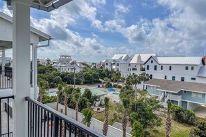Emerald Shores - Luxury Vacation Rental Beach House with Private Pool, Fireplace, In-House Elevator, Game Room, Pool Table on 30A in Inlet Beach, Panama City Beach, Florida - Five Star Beach Properties Destin/30A
