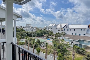 Emerald Shores - Luxury Vacation Rental Beach House with Private Pool, Fireplace, In-House Elevator, Game Room, Pool Table on 30A in Inlet Beach, Panama City Beach, Florida - Five Star Beach Properties Destin/30A