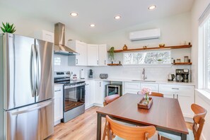 Kitchen | Dual Drip/Pod Coffee Maker | Wine Refrigerator | Cooking Basics