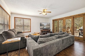 Our home boasts 5 bedrooms and 5 bathrooms, providing accommodations for up to 18 guests - so bring the whole crew!