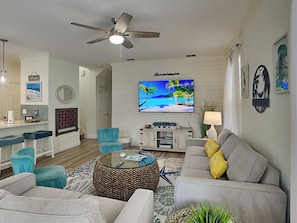 First Floor, Living Area - Smart TV