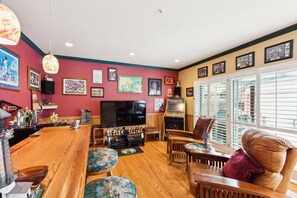 Furniture, Indoors, Living Room, Hardwood, Couch