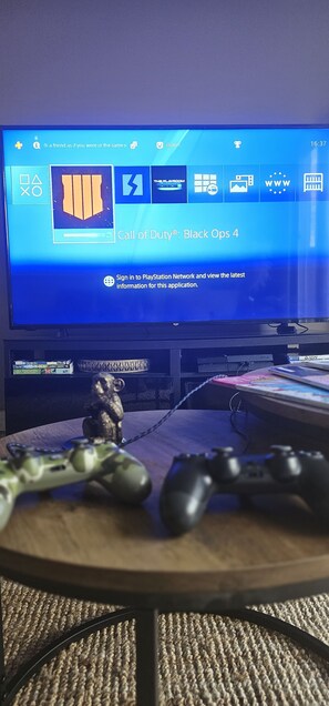 Game zone in living area