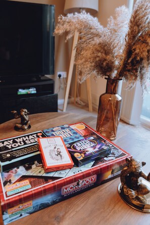 Game zone in living area