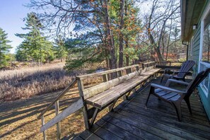 Rear Deck overlooking Wetlands
