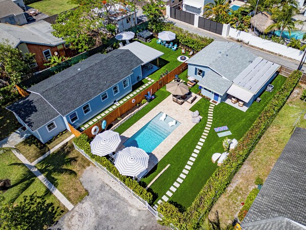 Casa Sol and Casa Luna are neighboring villas connected by a private gate, offering the perfect setup for larger groups or families seeking both togetherness and personal space.