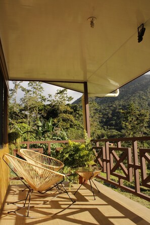 Vista del balcone
