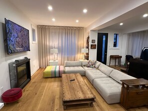 Large open plan main floor; great for entertaining