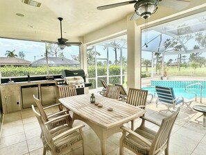 Outdoor dining