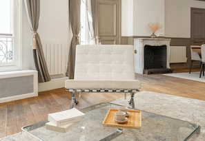 Relax and get lost in a book in this peaceful reading corner