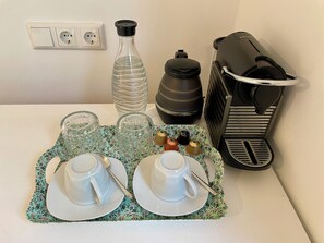 Kaffe och/eller kaffebryggare