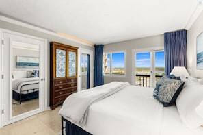 The master bedroom has two (2) closets and a wardrobe to store all of your belongings.
