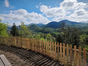 Vue depuis l’hébergement