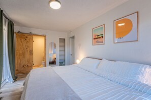 King bedroom suite with private attached bathroom