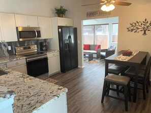 Open Kitchen to Sunroom