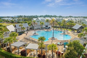 Two Community Pools Heated Seasonally