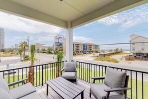 Spacious Balcony seating