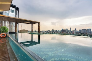 Rooftop pool