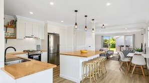 Kitchen and Lounge Area