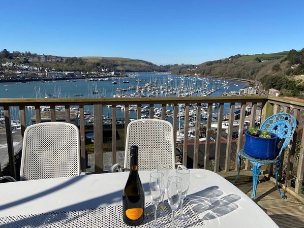 Decked terrace