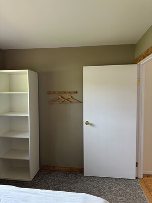 Wardrobe in the bedroom.