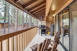 Private Balcony | Outdoor Seating | Gas Grill