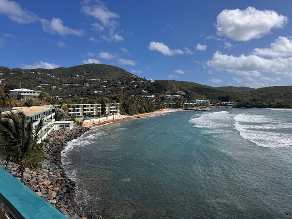 View from our balcony