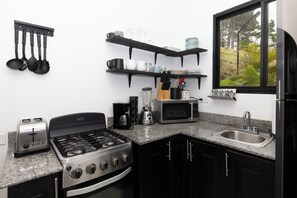 Modern kitchen with everything you need.