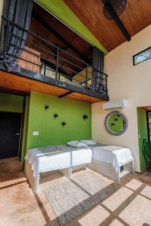 Open & Modern Space – A blend of rustic charm and contemporary design