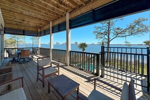 Multiple expansive balconies with a view!