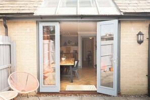 Step outside and embrace the fresh air—your private passage to the perfect outdoor escape.