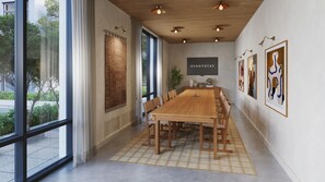 Mediterranean-inspired design.