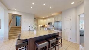Fully Stocked Kitchen