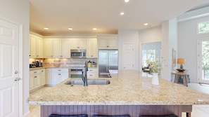 Fully Stocked Kitchen