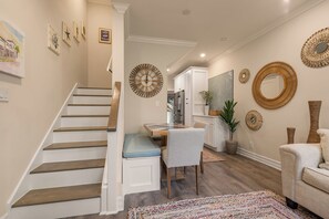 Cheery surroundings