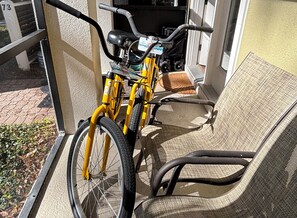 Take the bikes for a ride!