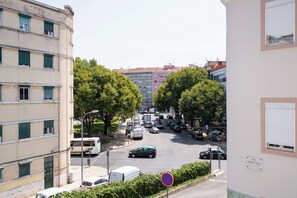 Stadsutsikt från boendet
