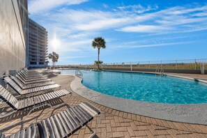 Two outdoor pools