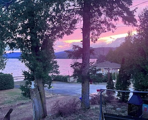 Vue depuis l’hébergement