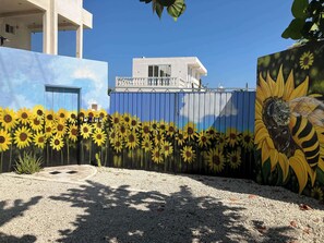 Enceinte de l’hébergement