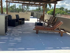 Rooftop deck