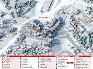 Carte de l’hébergement