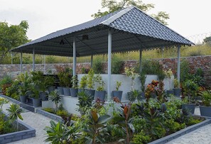 Enceinte de l’hébergement