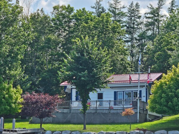 Cottage from water 