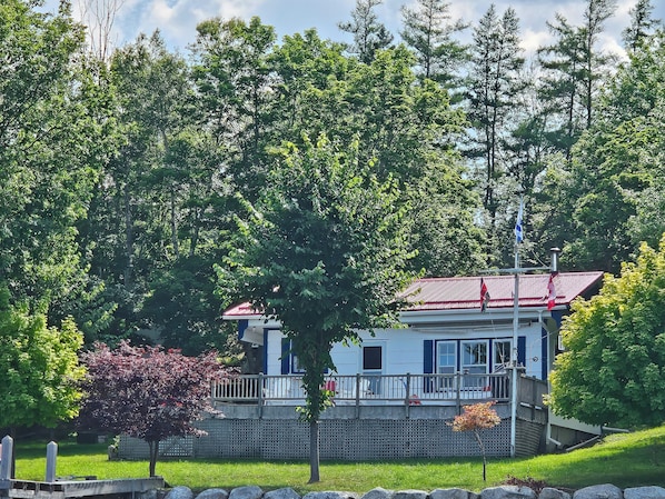 Cottage from water