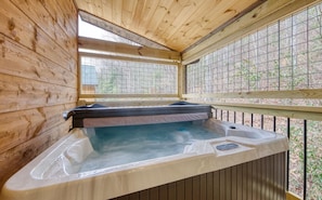 Bubbelpool inomhus